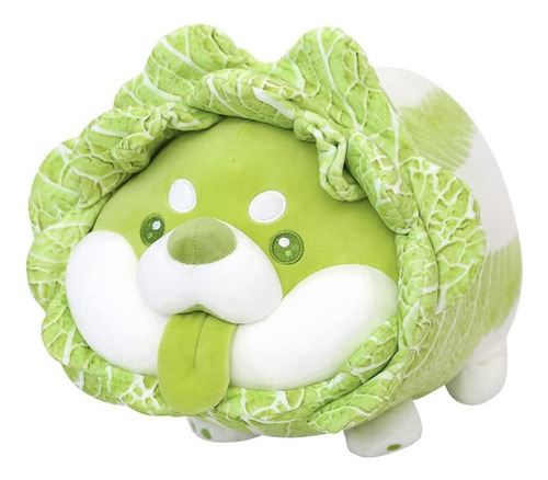 Veggie Dog - Peluche De Perro Shiba Inu De 40 Cm, Cojín