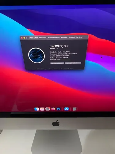 Apple Imac 21,5 I5 256 Gb + 8 Gb De Ram 2017 | Parcelamento sem juros