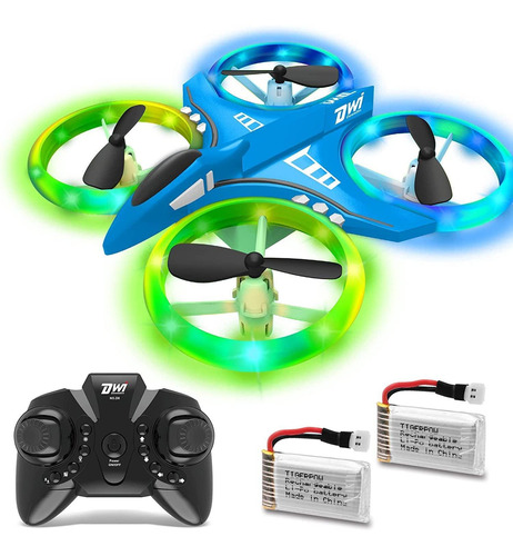 Mini Dron Para Niños O Principiantes Con Luces Led Nocturnas