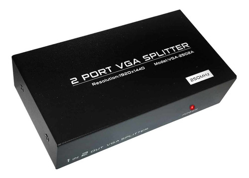 Splitter De Vga 2 Salidas 1440p Vga-2502a Westor