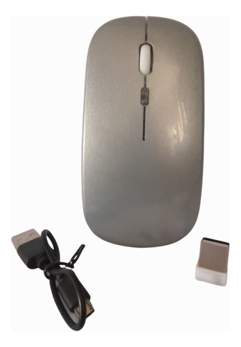 Mouse Inalambrico Recargable Bluetooth Óptico 2.4g Bluetooth