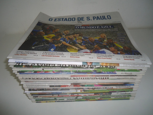 Jornal O Estado De São Paulo Copa Do Mundo 2018 Completo