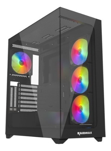 Gabinete Gamer Raidmax Infinita I800 4 X Fan Argb Temp Glass