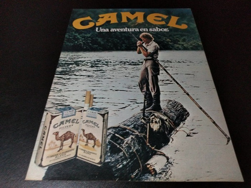 (pb426) Publicidad Clipping Cigarrillos Camel * 1983