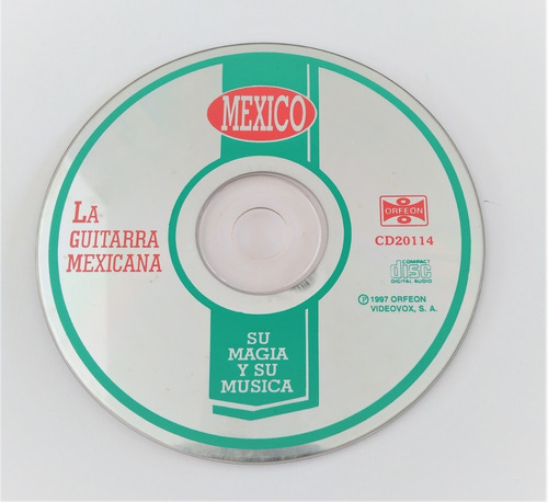 La Guitarra Mexicana Cd Su Magia Y Su Musica