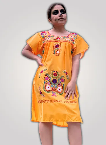 Vestidos de puebla tipicos sale