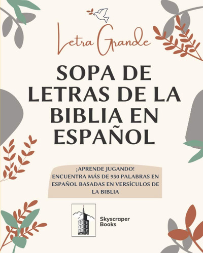 Libro: Letra Grande Sopa De Letras De La Biblia En Español,