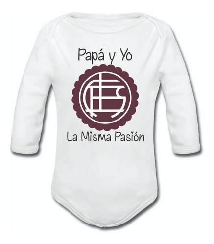 Body Bebe Personalizado Fútbol - Lanus