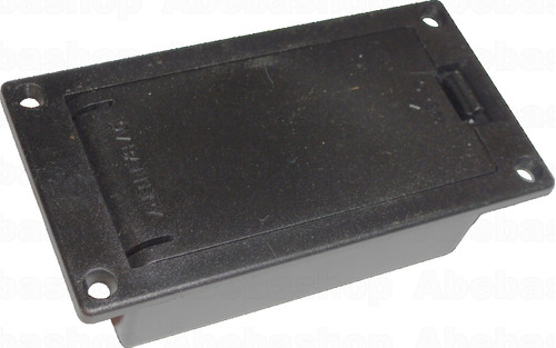 Battery Holder 9v 58x32mm Embutir A Panel Caja Bajo Guitar-p
