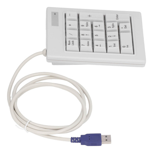 Teclado Numérico Mecânico, 17 Teclas, Ação Linear, Usb, Com