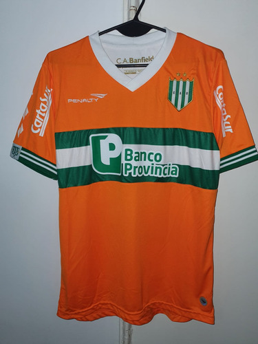 Camiseta Banfield Penalty Naranja Utileria 2015 #26 Diaz