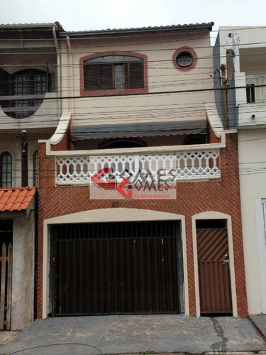 Imagem 2 de 21 de Sobrado Com 3 Dormitórios À Venda, 138 M² Por R$ 425.000,00 - Jardim Las Vegas - Santo André/sp - So0785
