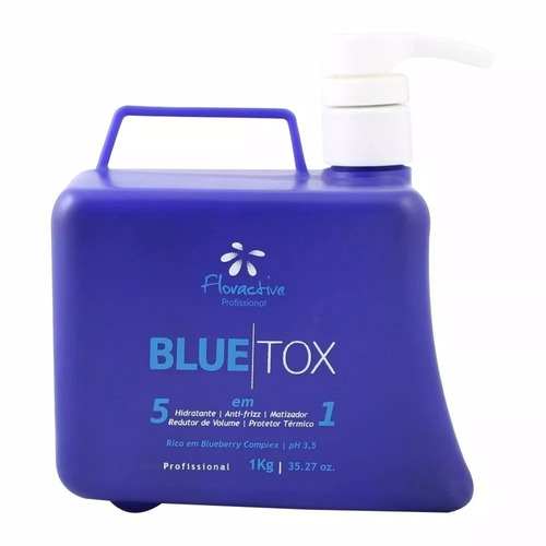 Bluetox Floractive Profissional 5 Em 1 1kg B-tox Capilar