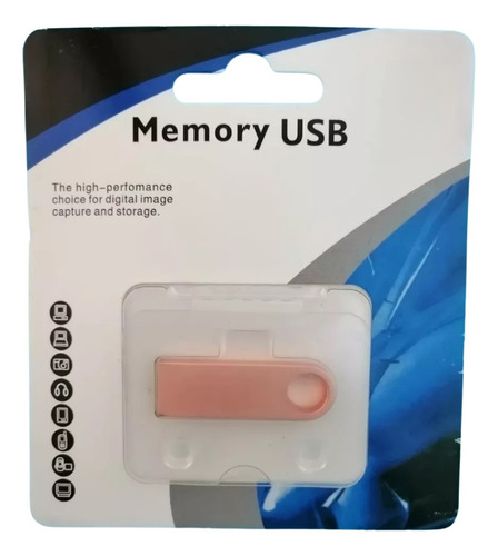 Pen Drive  32gb Usb 2.0 Metalico Slim Blister