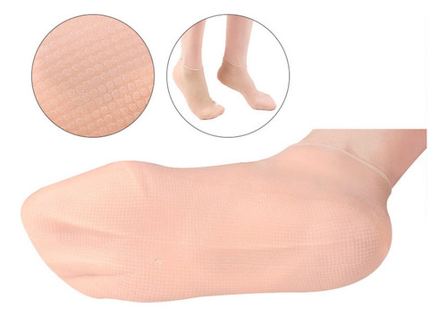 Para 5 X 5-6 Pacote Macio Silicone Gel Meias Toe Meias 5