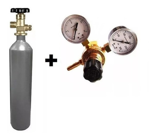 Imagen 4 de 10 de Regulador Manometro Carbonatar Cerveza + Tubo Co2 De 1/4 Mt3