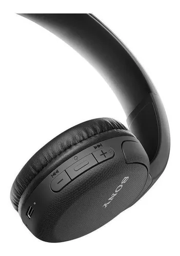 Sony WHCH510B Bluetooth Auriculares inalámbricos NFC con 20 horas de  duración de la batería - Negro (versión internacional)