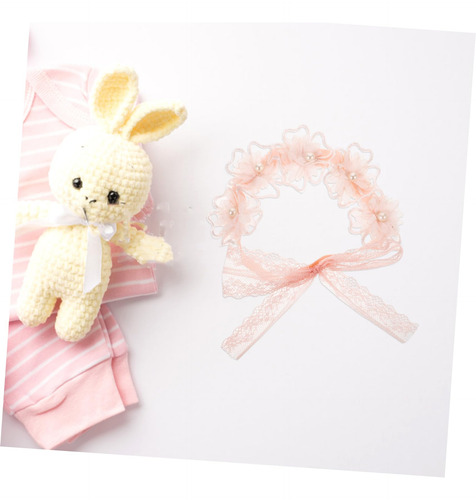 Diadema De Lujo Para Bebé Tocado Decorativo Con Encaje