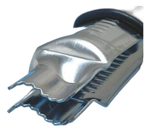 Pme Wavy Serrated Crimper, Small, Silver