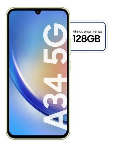 Celular Samsung Galaxy  A34 128gb+6gb Silver.