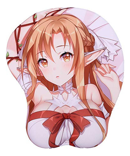 Sword Art Online Asuna 3d Anime Mouse Pads Rest Gaming ...