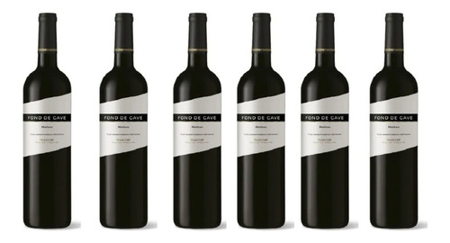 Vino Malbec Fond De Cave Trapiche Tinto 750 Ml X6 Unidades