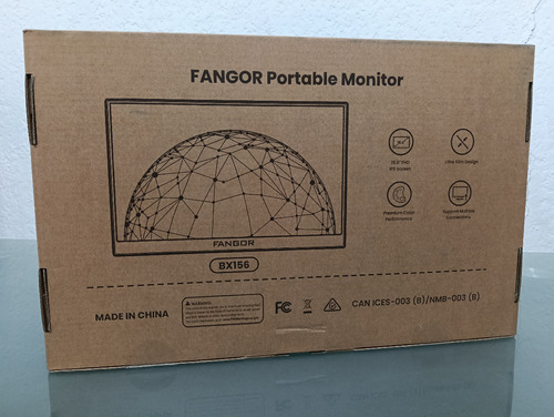 Monitor De Viaje Fhd 1080p L360 Negro