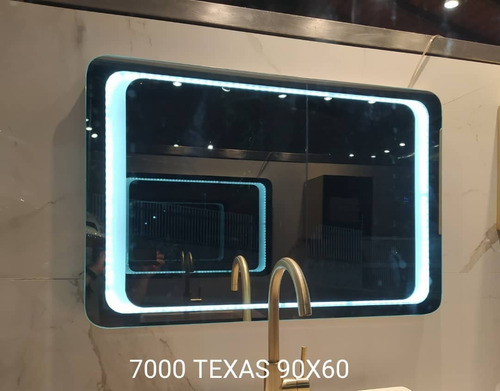 Espejo Texas Con Luz Led 90x60