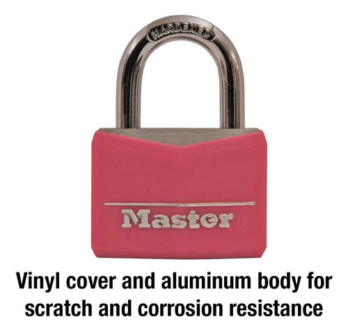 Candado De Aluminio Con Llave Master Lock 146d, 1-9/16 I...