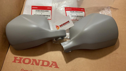 Cubre Manos Original Honda Transalp Xl 650 700 Nh441r Gris