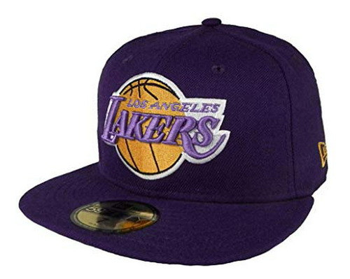 59fifty Baloncesto Equipada Gorra De Los Ángeles Lakers Púrp