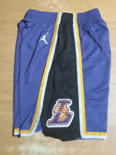 Imagen 2 de 6 de Short Basquet Nba Angeles Lakers Talle M