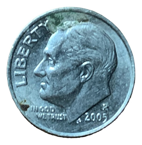 Robmar-usa-1 Dime-(10 Cents) Año 2005 P--cobre Niquel 2,27 G