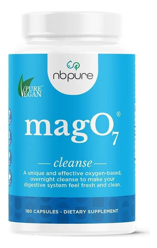 Capsulas De Oxigeno Limpiadoras Del Sistema Digestivo 180ct Sabor Sin Sabor
