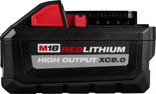 Bateria Milwaukee M18 Red Lithium 8ah 4811-1880 Xc8.0 18v