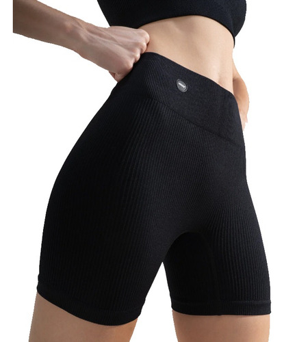 Calza Larga Mujer Deportiva Neck Seaml Short Touche Sport