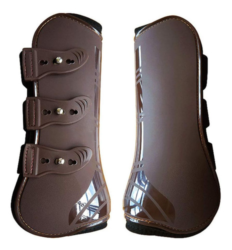 Zelro Botas De Caballo Con Tendón De Salto Frontal Abierto,