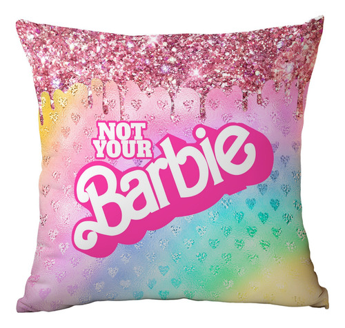 9 Juegos De Fundas De Cojín, Estampado Barbie, 45 X 45 Cm