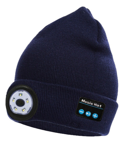 Gorro De Música Con Bluetooth, Led, Iluminación, Bocina  [u]