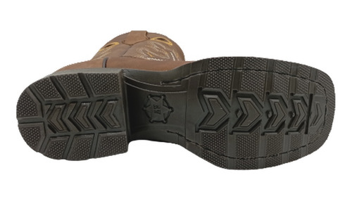 Bota Vaquera Tipo Rodeo Para Niño Richard West Dv300 (22-26)