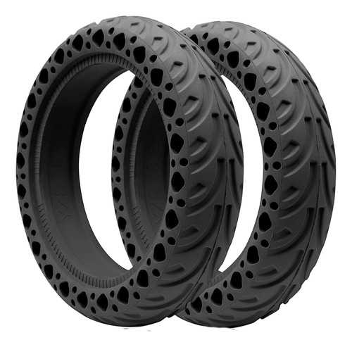2 Pieces Solid Tire For Scooter, Solid Tires For M365 1