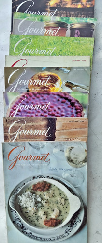 Revista Gourmet  Magazine Of Good Living - Año 1985 - Ingles