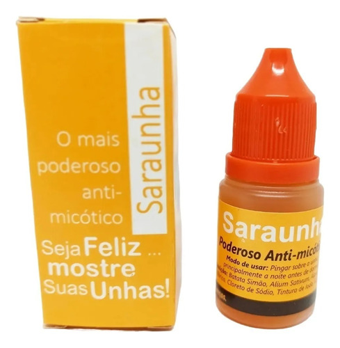 Remédio Para Unha Natural Antimicótico Saraunha 