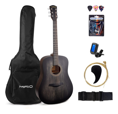 Mirio Guitarra Acustica 41  Folk Full Size Dreadnought Kit