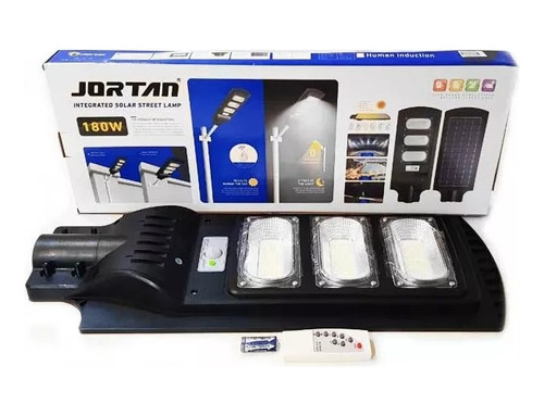 Lampara Solarposte 180w Mas Panel Marca Jortan