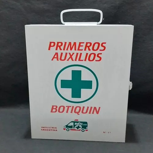 Botiquín de primeros auxilios de chapa 32 ítems mod. CA - EVER SAFE®