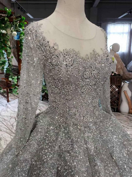 Vestido Plata Silver Wedding Novia Bodas Plata Religiosa Ana | Meses sin intereses Vestido Plata Silver Wedding Novia Bodas Plata Religiosa Ana | Meses sin intereses