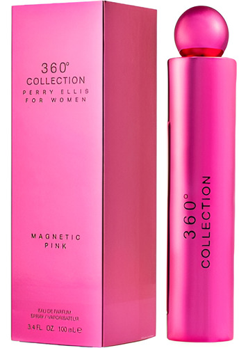 Perry Ellis 360º Collection Magnetic Pink For Wom 100ml Edt