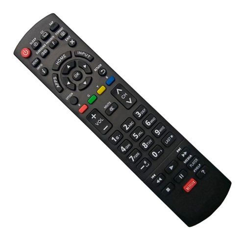 Control de TV inteligente Panasonic con llave Netflix Le-7513