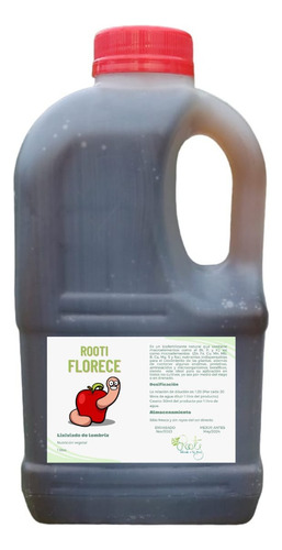 Rooti Florece -humus Liquido- Lixiviado De Lombriz